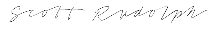 Scott Rudolph Signature