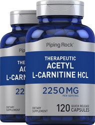 Acetyl L-Carnitine, 2250 mg (per serving), 120 Quick Release Capsules