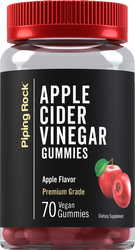 Apple Cider Vinegar (Delicious Apple), 70 Vegan Gummies