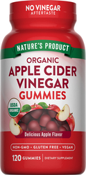 Apple Cider Vinegar (Delicious Apple) (Organic), 500 mg, 120 Gummies