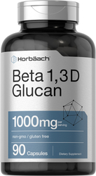 Beta Glucan, 1000 mg (per serving), 90 Capsules