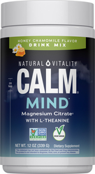 CALM MIND + L-Theanine Powder Honey Chamomile, 12 oz (339 g)