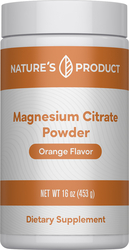 Calming Magnesium Citrate Powder Orange , 16 oz (453 g)