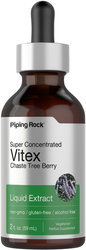 Chaste Tree Berry (Vitex) Liquid Extract  Alcohol Free, 2 fl oz (59 mL) Dropper Bottle