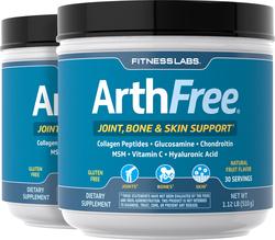 Collagen Joint Formula with Glucosamine Plus Powder ArthFree, 1 lb x 2 Bottles