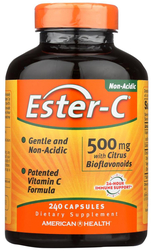 Ester C 500mg Citrus Bioflavonoids 240 Capsules