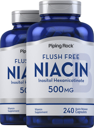Flush Free Niacin, 500 mg, 240 Quick Release Capsules