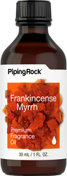 Frankincense Myrrh Premium Fragrance Oil, 1 fl oz (30 mL) Dropper Bottle