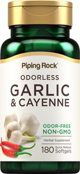 Cayenne and Garlic 180 Capsules