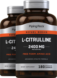 L-Citrulline, 2400 mg (per serving), 180 Quick Release Capsules