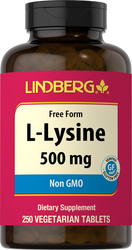 L-Lysine 500 mg, 250 Tabs