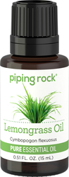Lemongrass Pure Essential Oil (GC/MS Tested), 0.5 fl oz (15 mL)