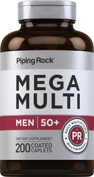 Mega Multi for Men 50 Plus, 200 Caplets