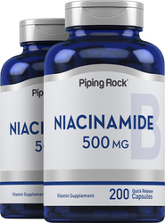 Niacinamide 500 mg B-3 2 x 200 Capsules