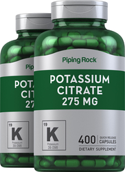 Potassium Citrate, 275 mg, 400 Quick Release Capsules
