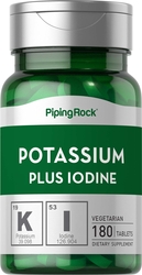 Potassium Plus Iodine 180 Tablets