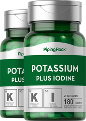Potassium Plus Iodine  2 Bottles x 180  Tablets
