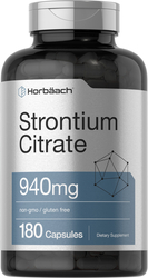 Strontium Citrate , 940 mg, 180 Capsules