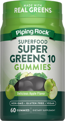 Super Greens 10 (Delicious Apple), 60 Gummies