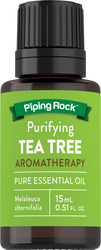 Tea Tree Pure Essential Oil , 1/2 fl oz (15 mL) Dropper Bottle