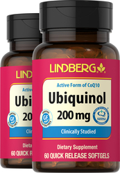 Ubiquinol, 200 mg, 60 Quick Release Softgels