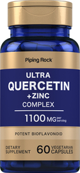 Ultra Quercetin plus Zinc Complex, 1100 mg (per serving), 60 Vegetarian Capsules