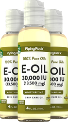 Vitamin E Skin Care Oil, 30,000 IU, 4 fl oz (118 mL) Bottle